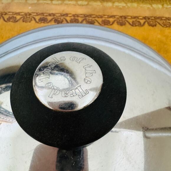 Vintage Farberware 3 Qt Stainless Steel Saucepan Pan Tools of the Trade Lid USA - Picture 6 of 7